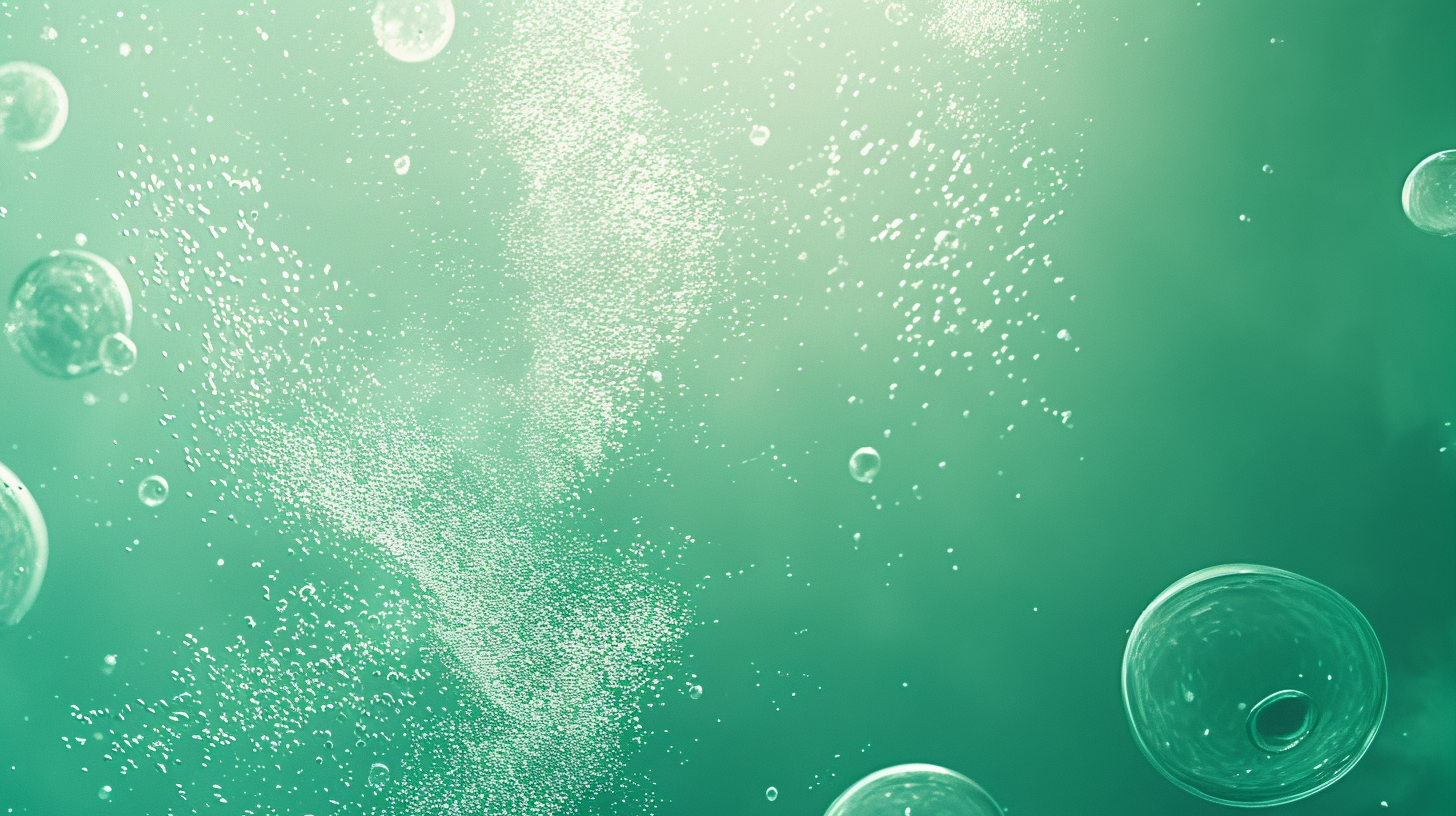 Green Waters Pattern Background Art