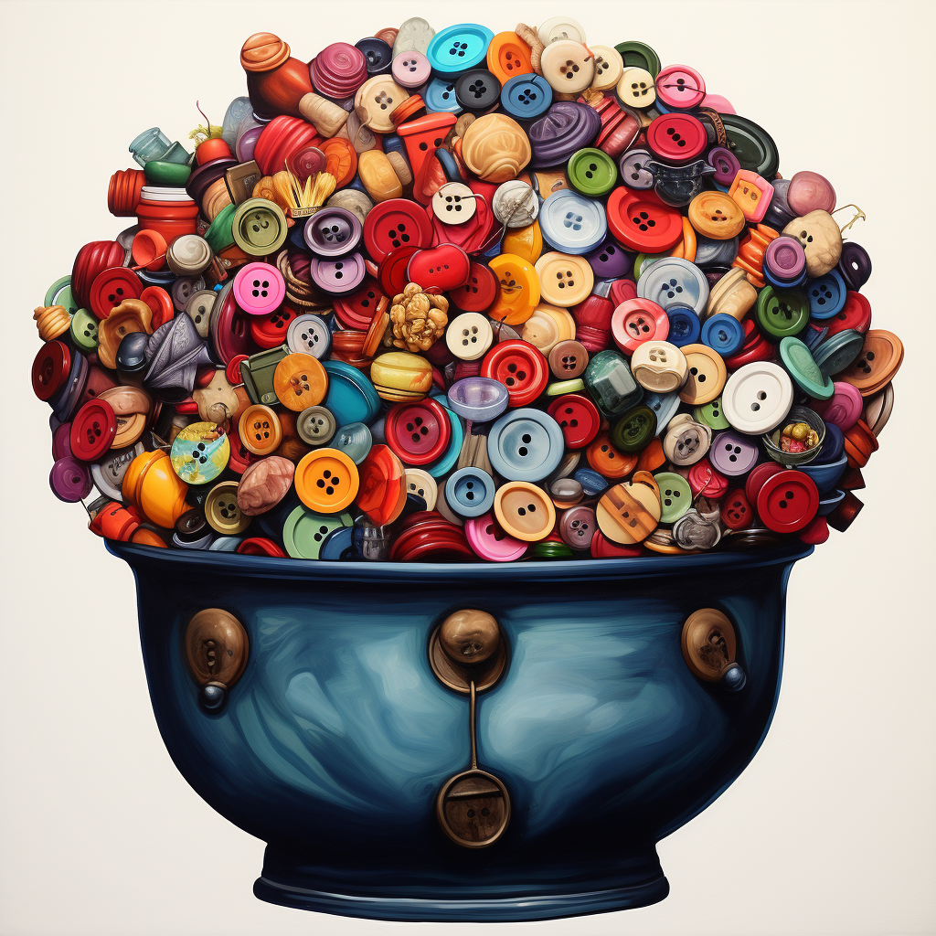 Buttons in a Bucket