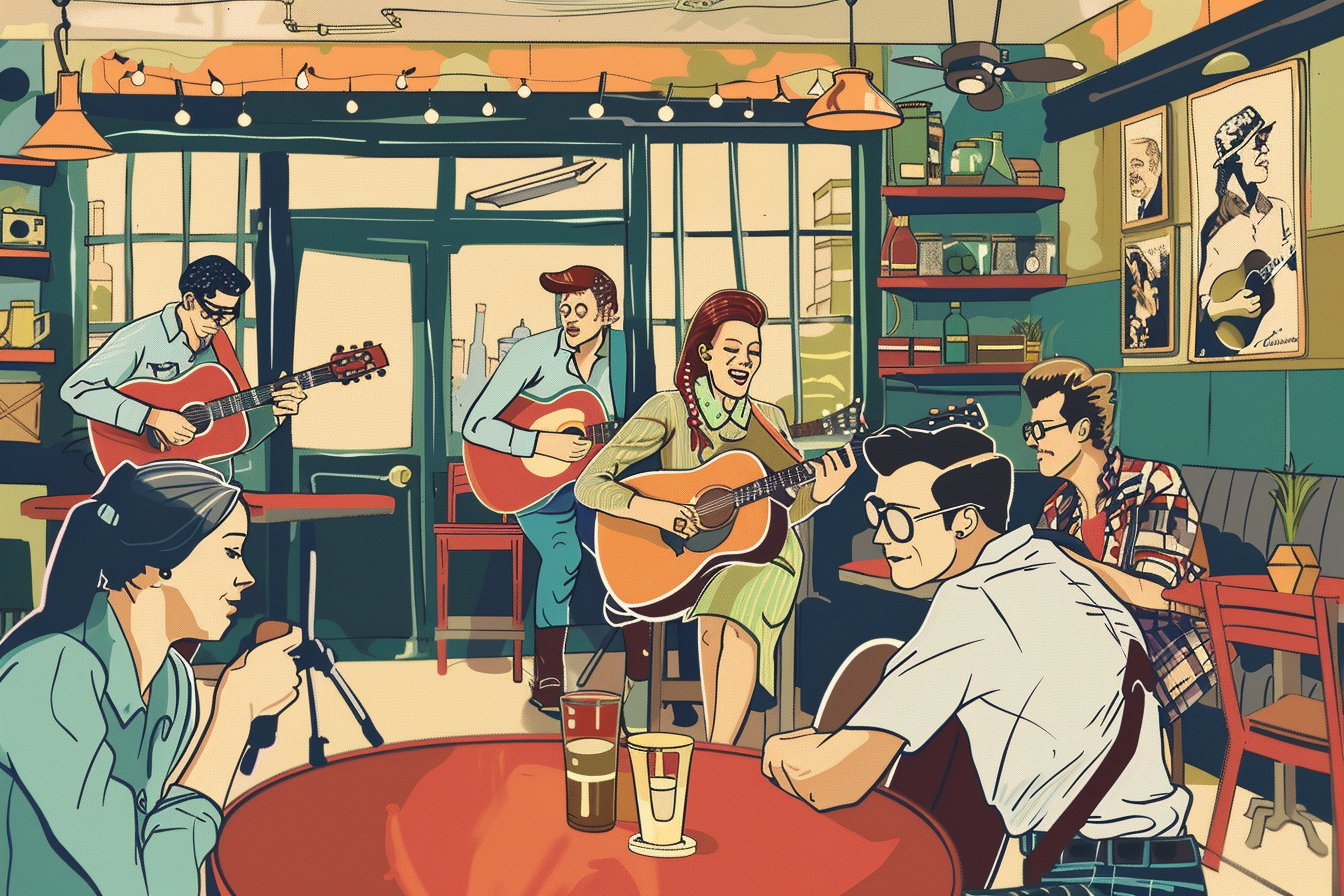 Buddy Holly Band Cafe Music