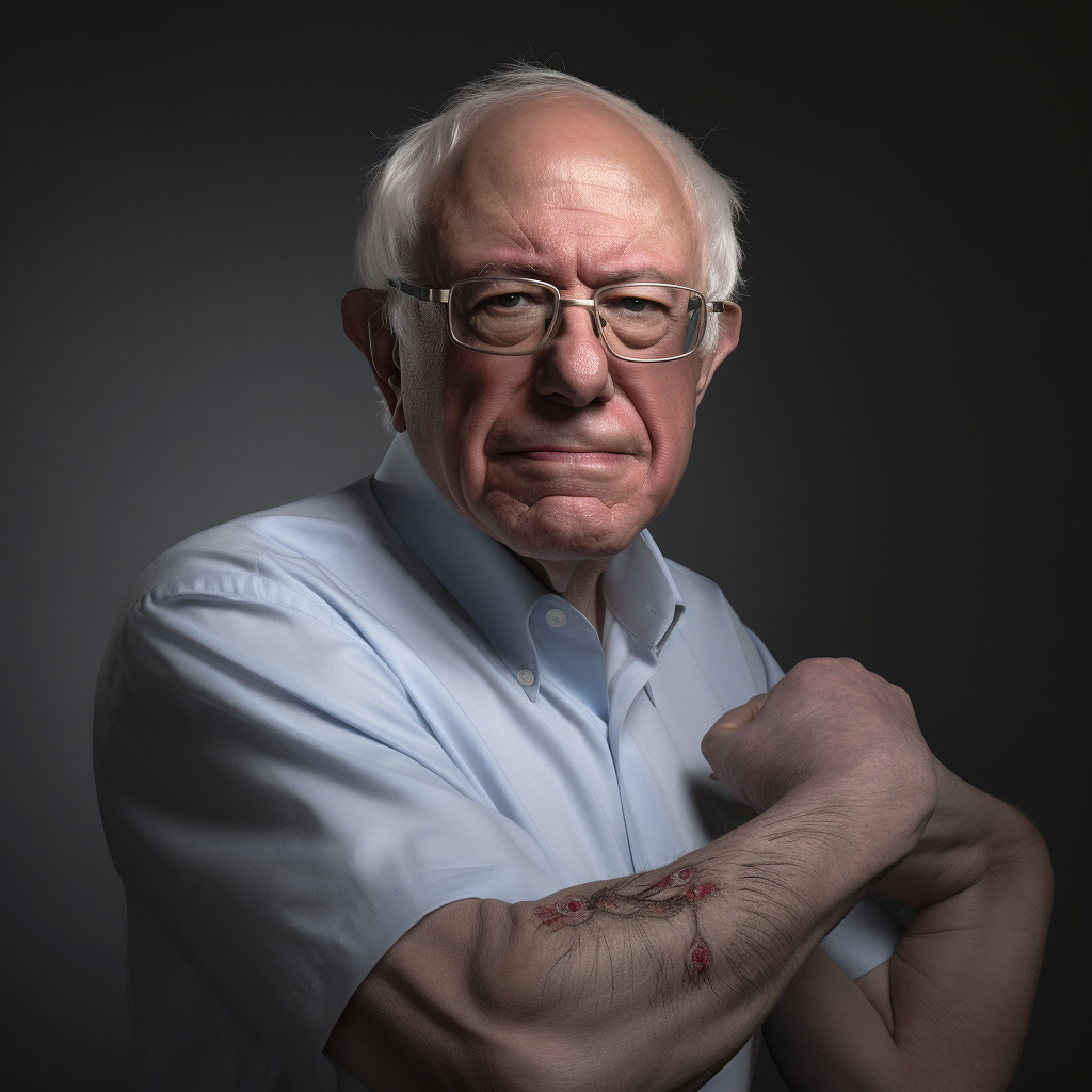 Buff Bernie Sanders Photo