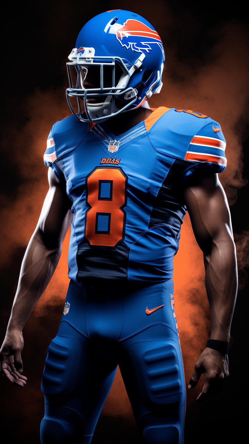 Buffalo Thunder NFL Team Uniform Logo