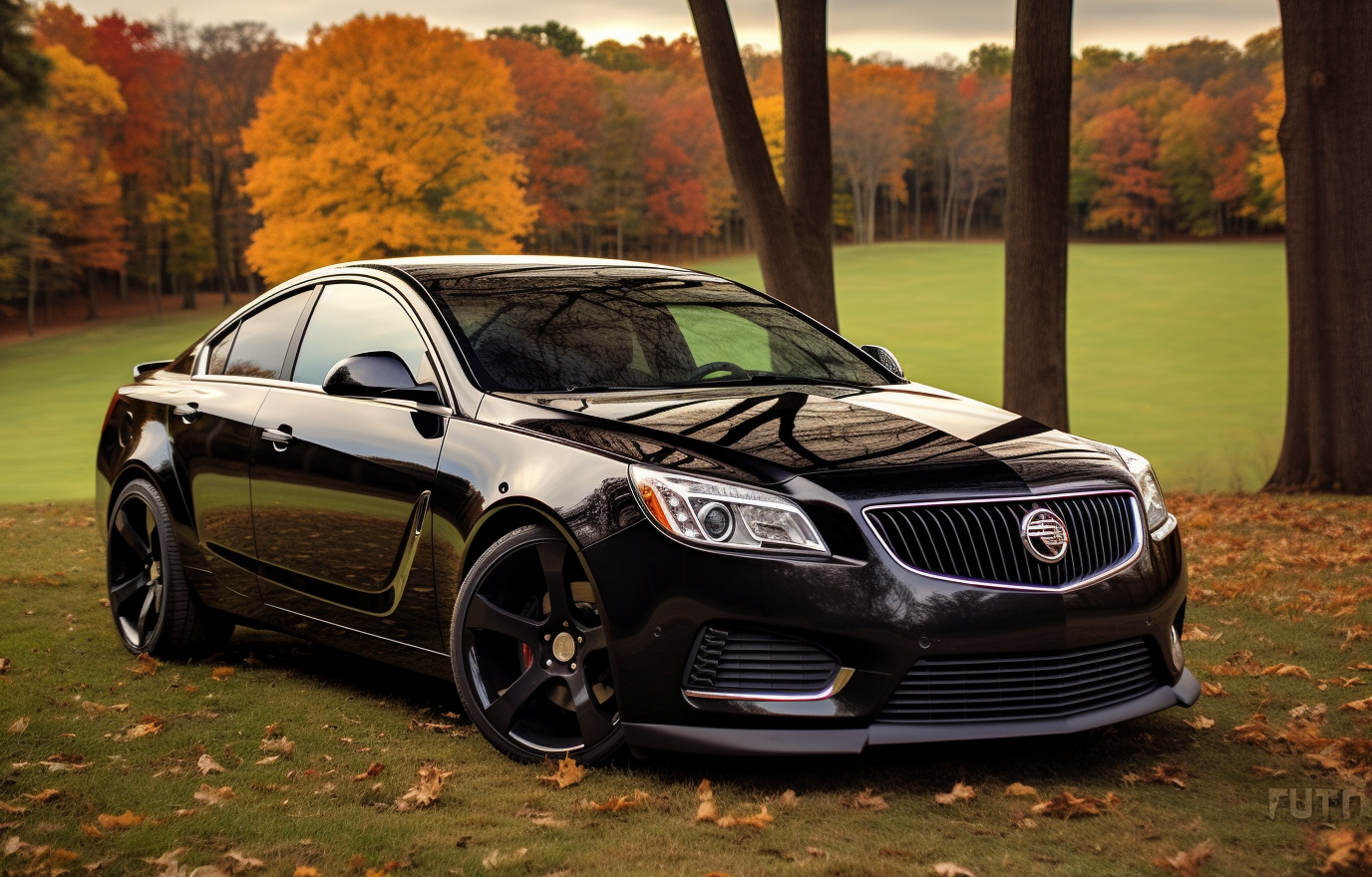 Black Buick Grand National Concept Car