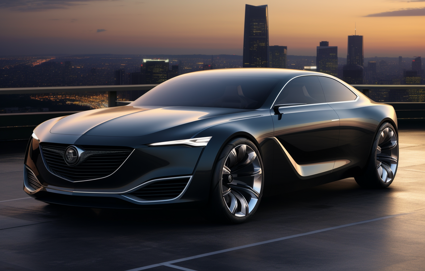 Stylish Buick Grand National Concept Sedan