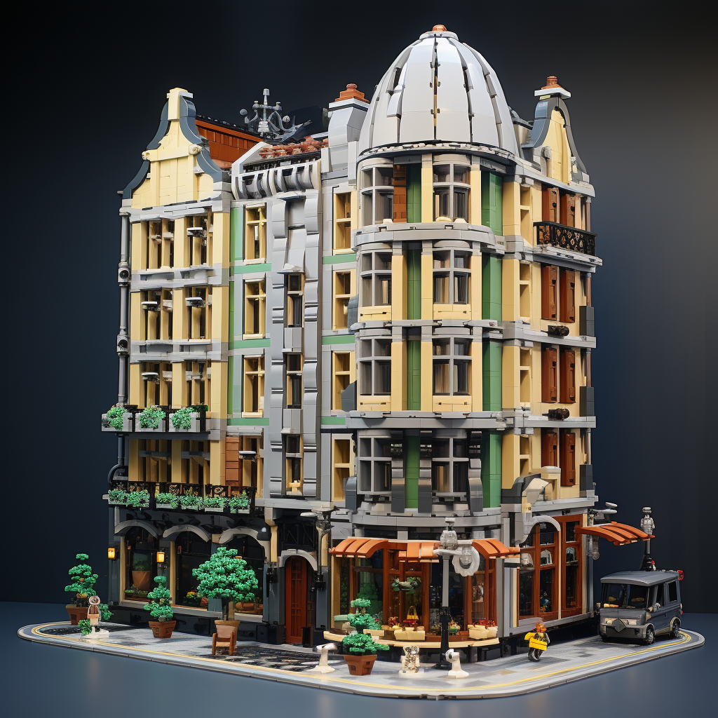 Detailed and Beautiful Lego Building Set