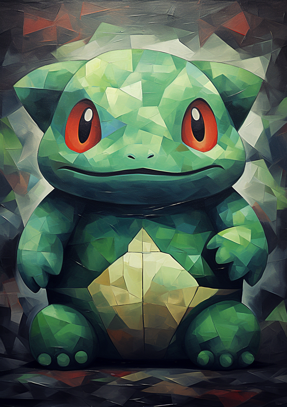 Artistic Bulbasaur Pokémon image