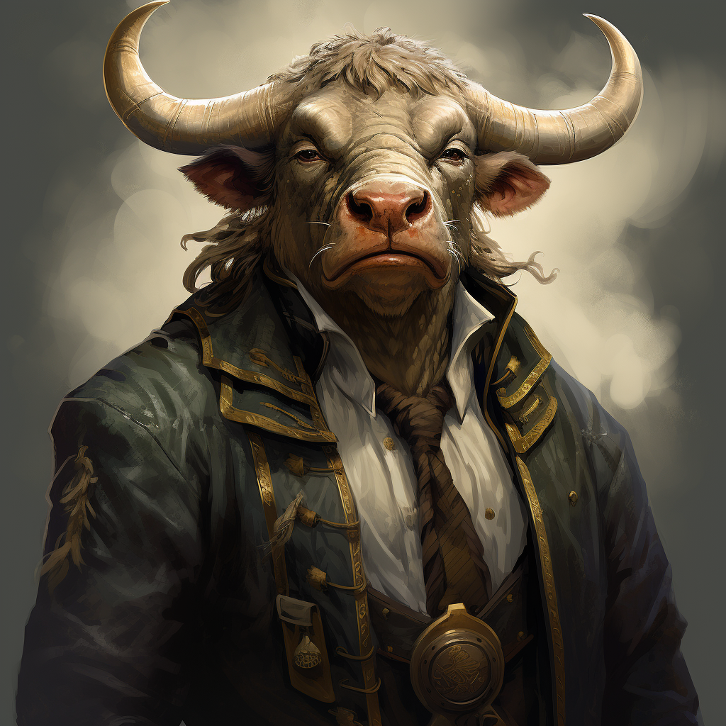 Majestic bull in D&D style ?