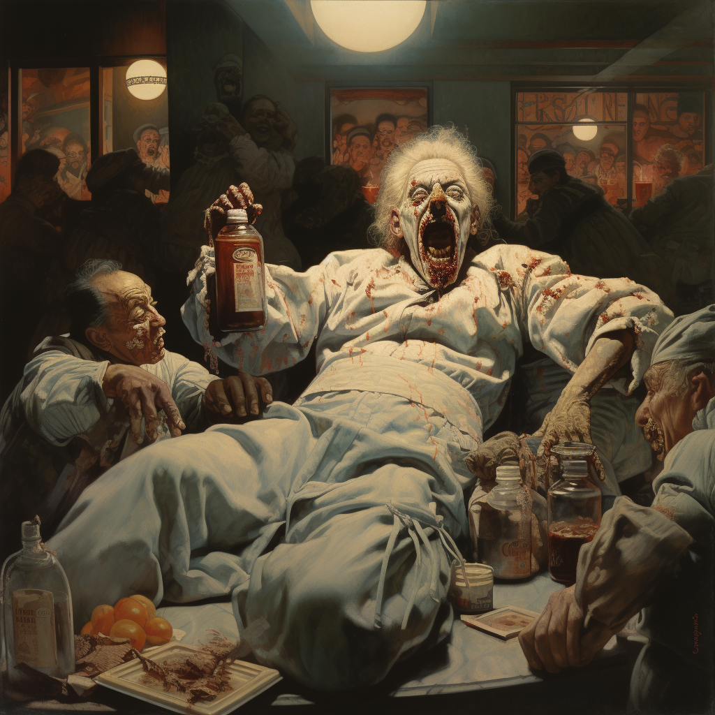 Norman Rockwell's Burger King Nightmare