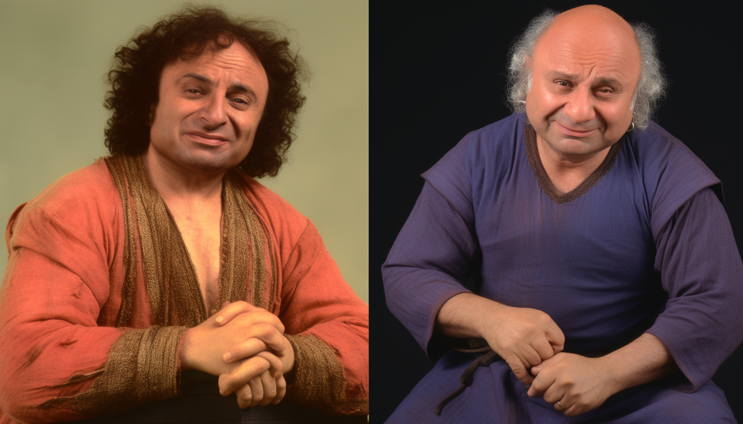 Burt Young as Paulie, Medieval Beggar