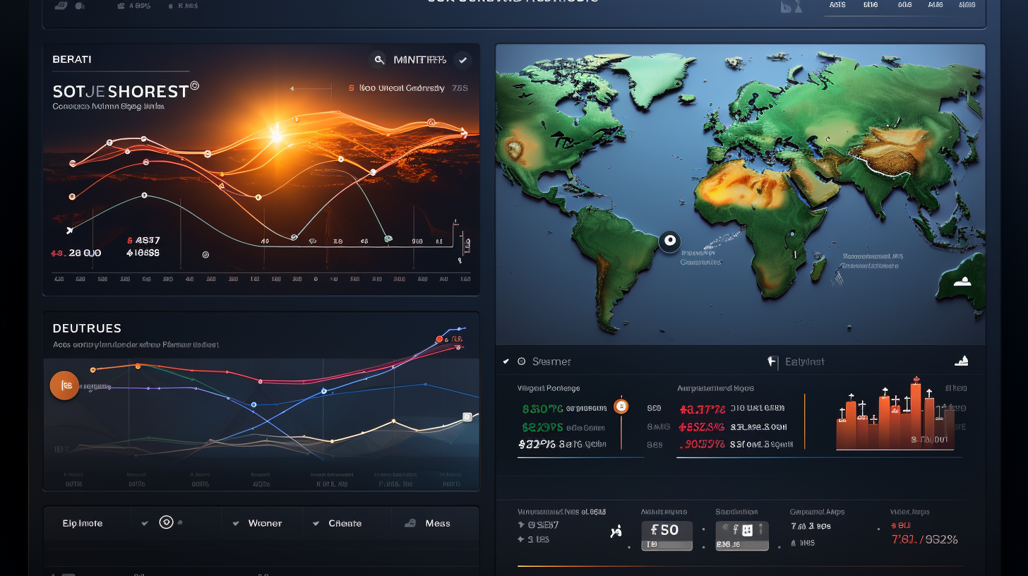 Simple business project management dashboard