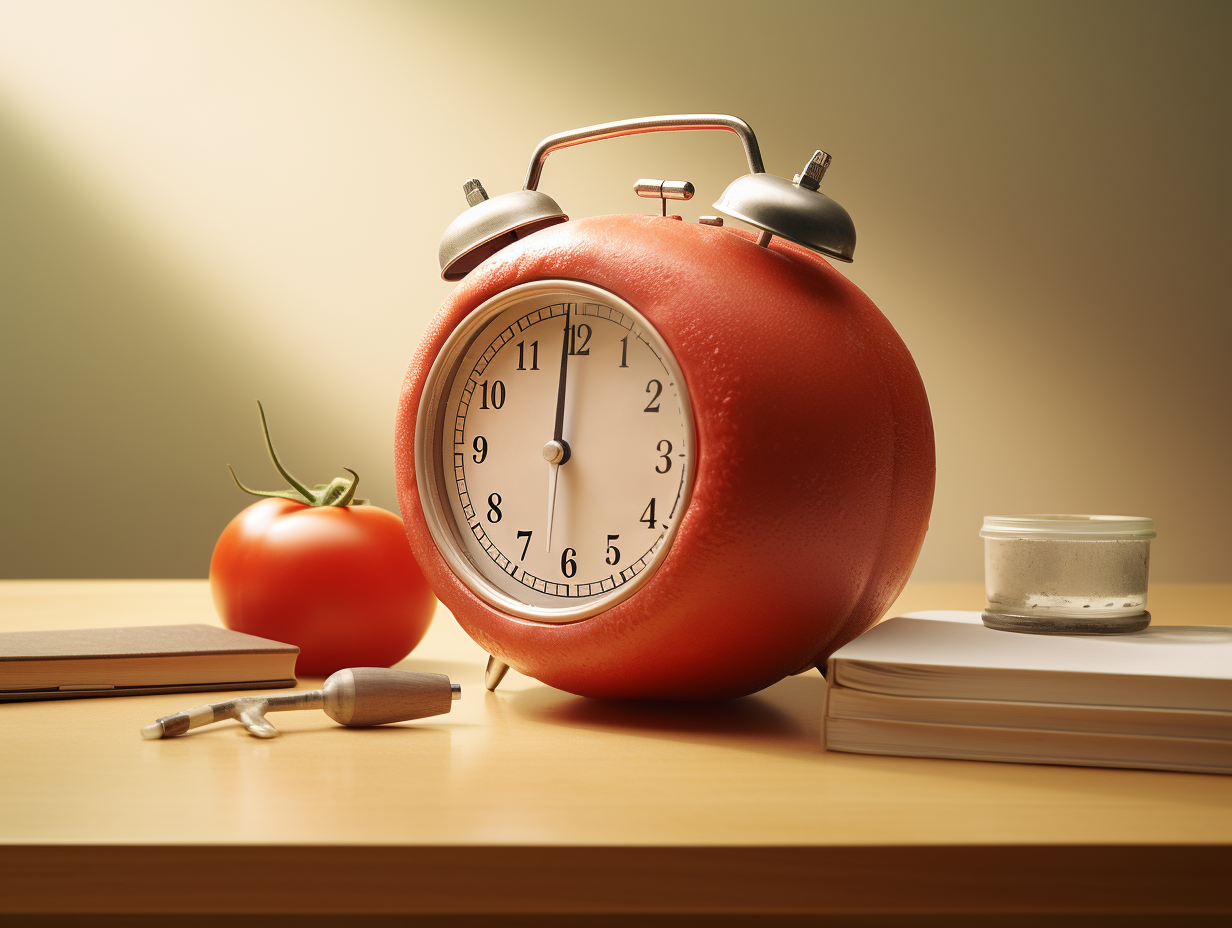 Tomato timer for increased productivity