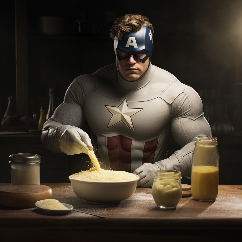 Superhero Butter with Amazing Powers