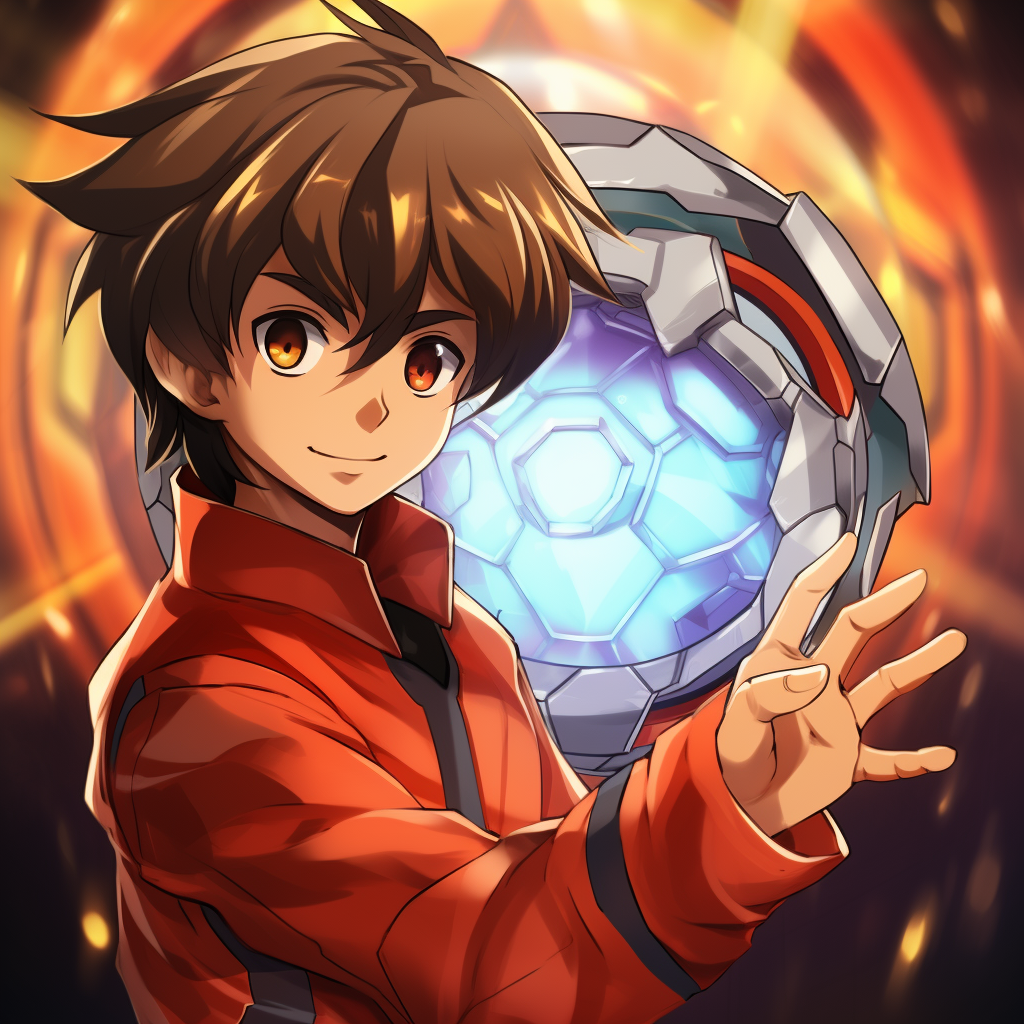 Bakugan Cartoon Style Illustrations