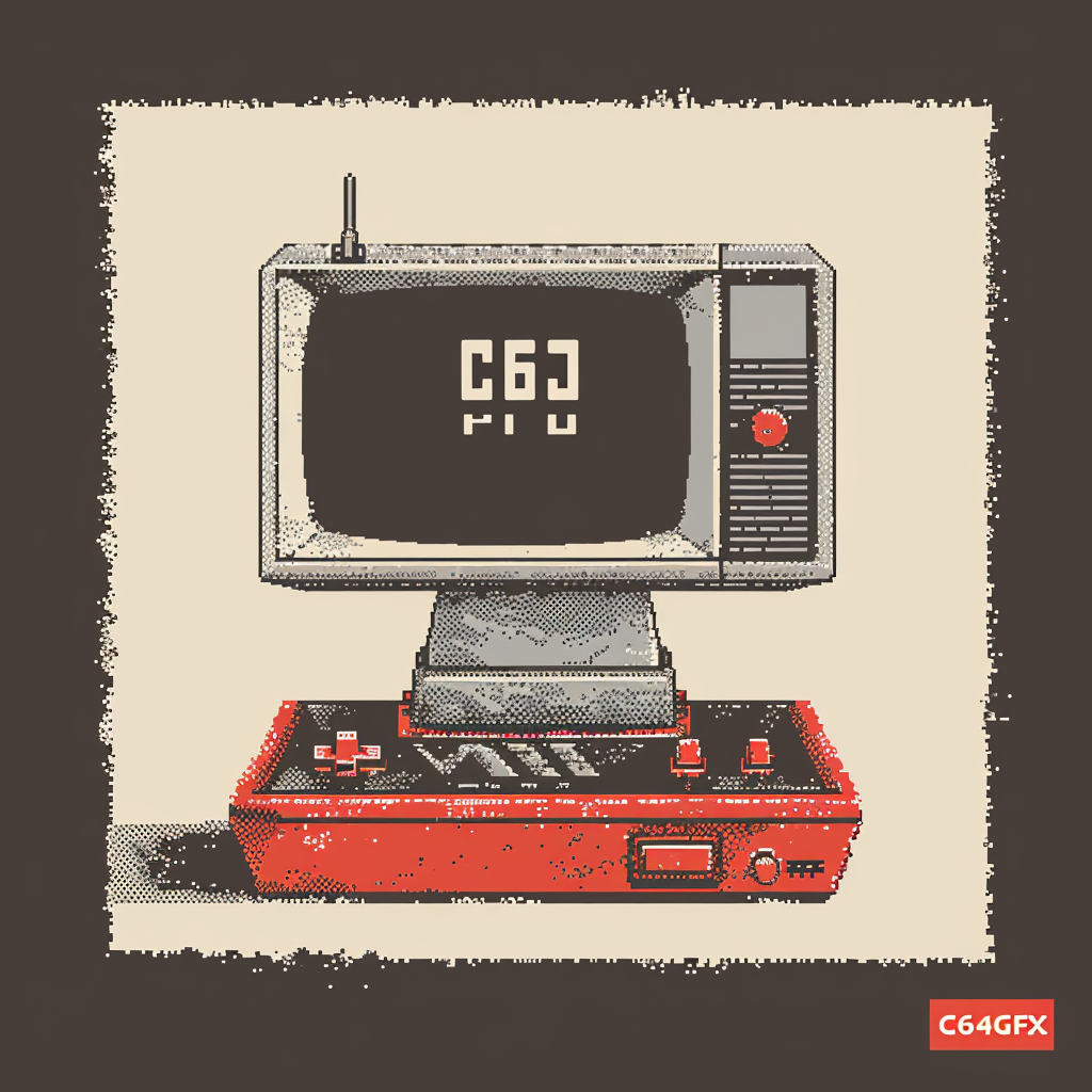 C64GFX Pixel Art Logo