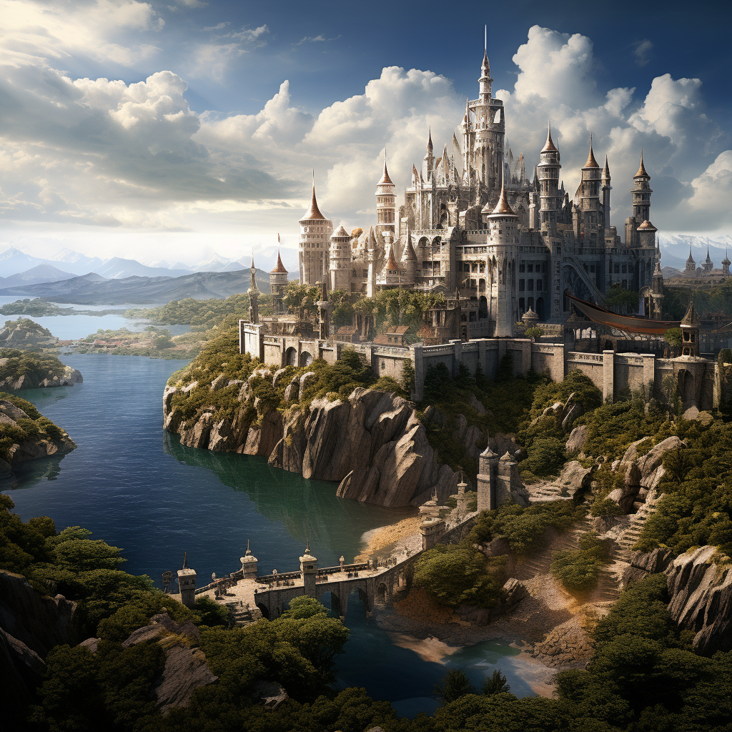 Stunning view of Cair Paravel