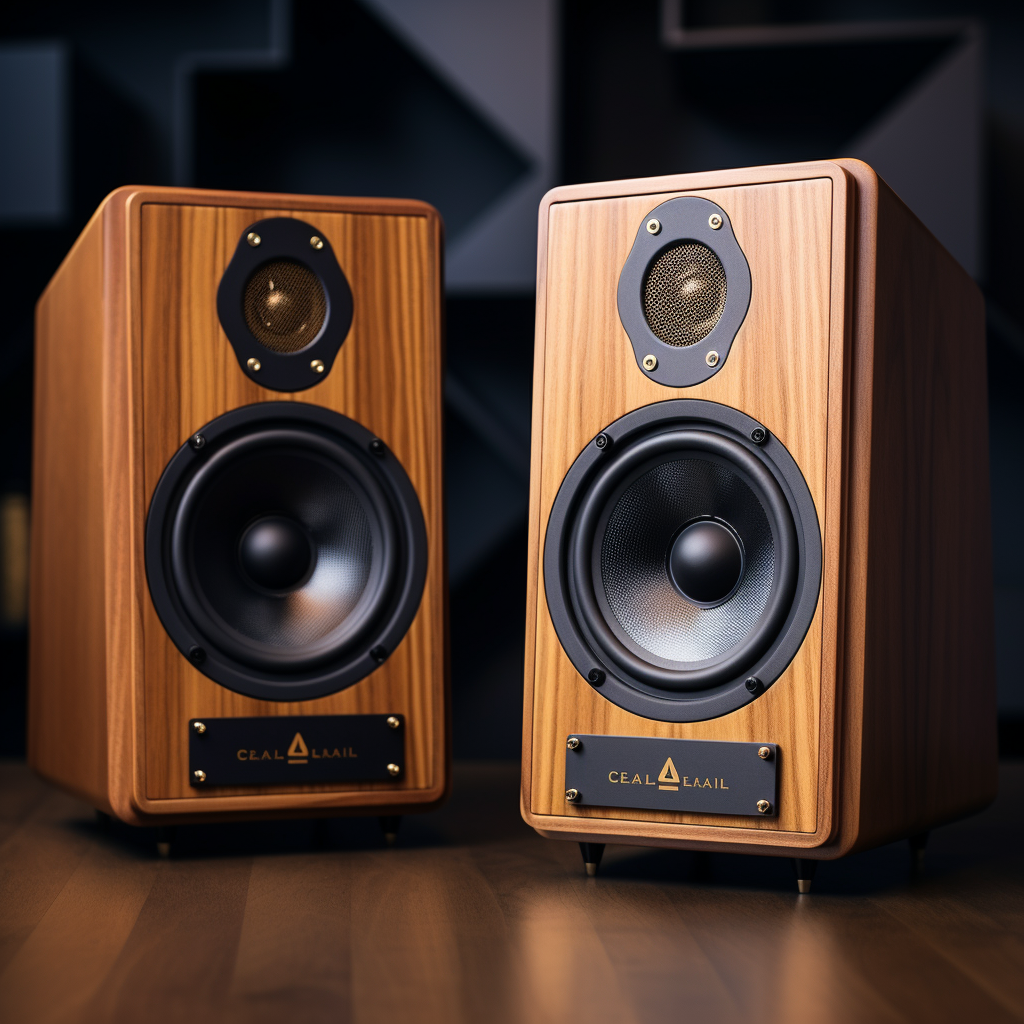 Cakewalk audio speakers producing clear, crisp sound