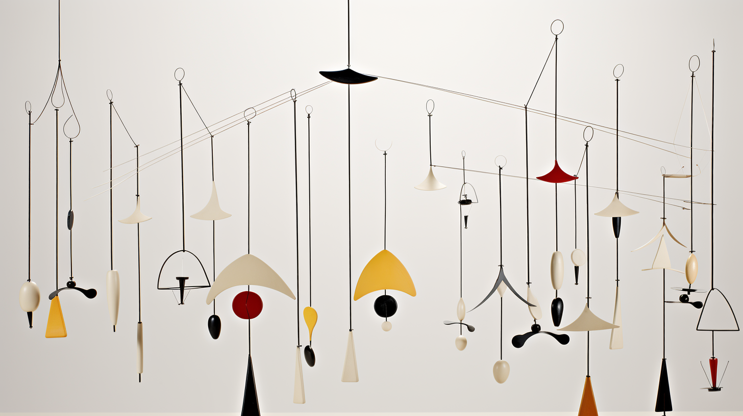 Colorful Calder Suspension Art Image