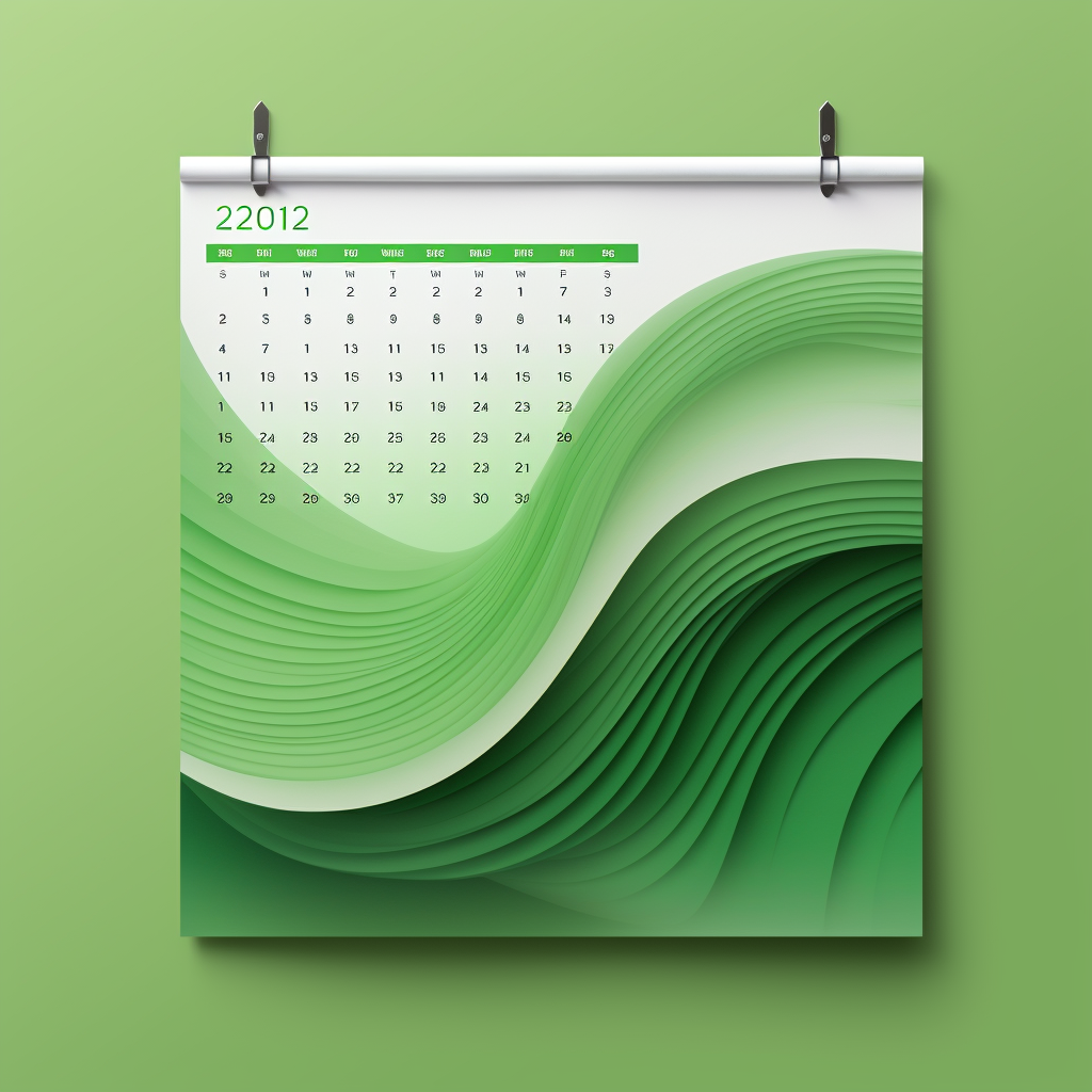 Calendar Design for 24 Years