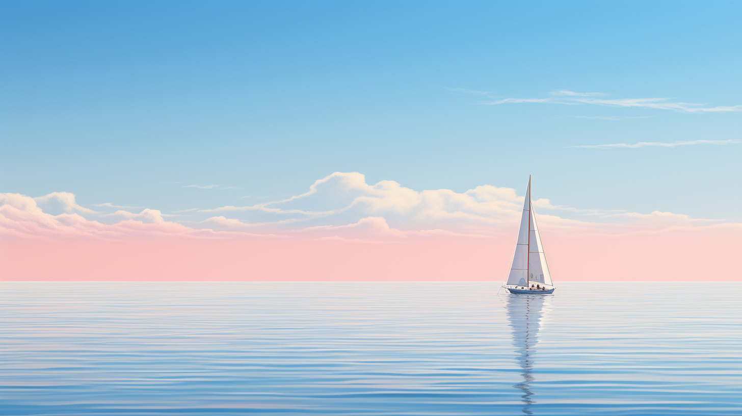 Sailboat on Calm Water