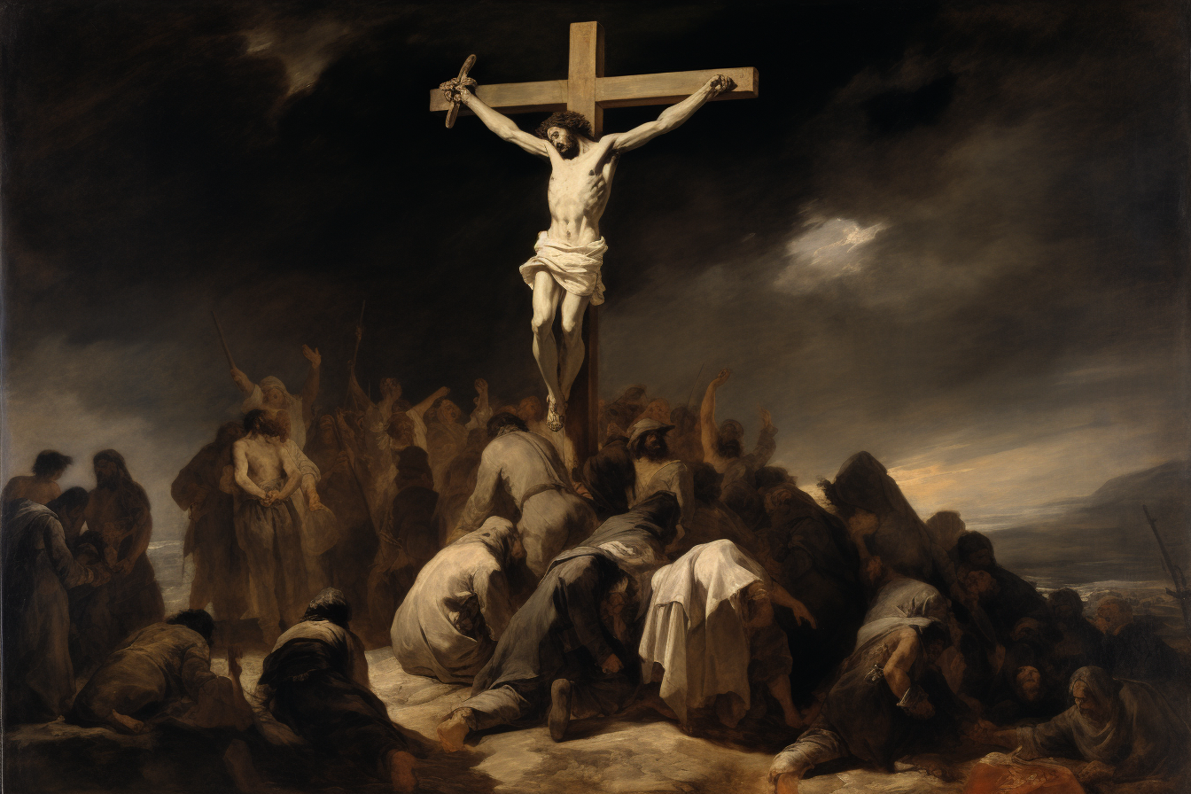 Goya's Calvary Painting: Eerie and Powerful