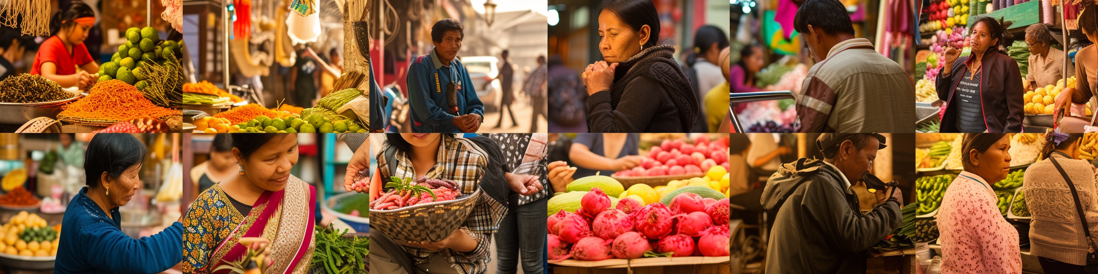 Cambodian People Communicating Intensively