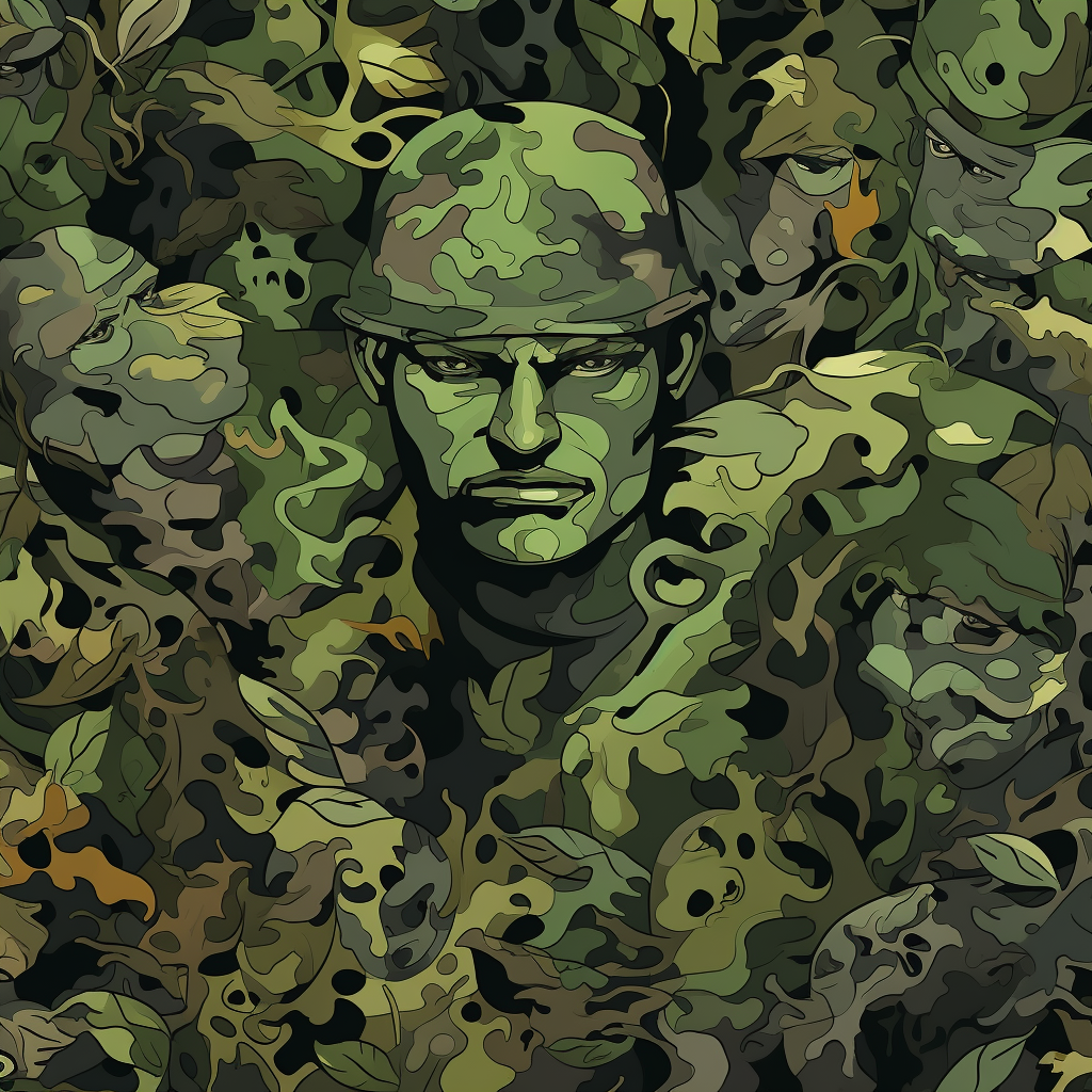 Camouflage large background image