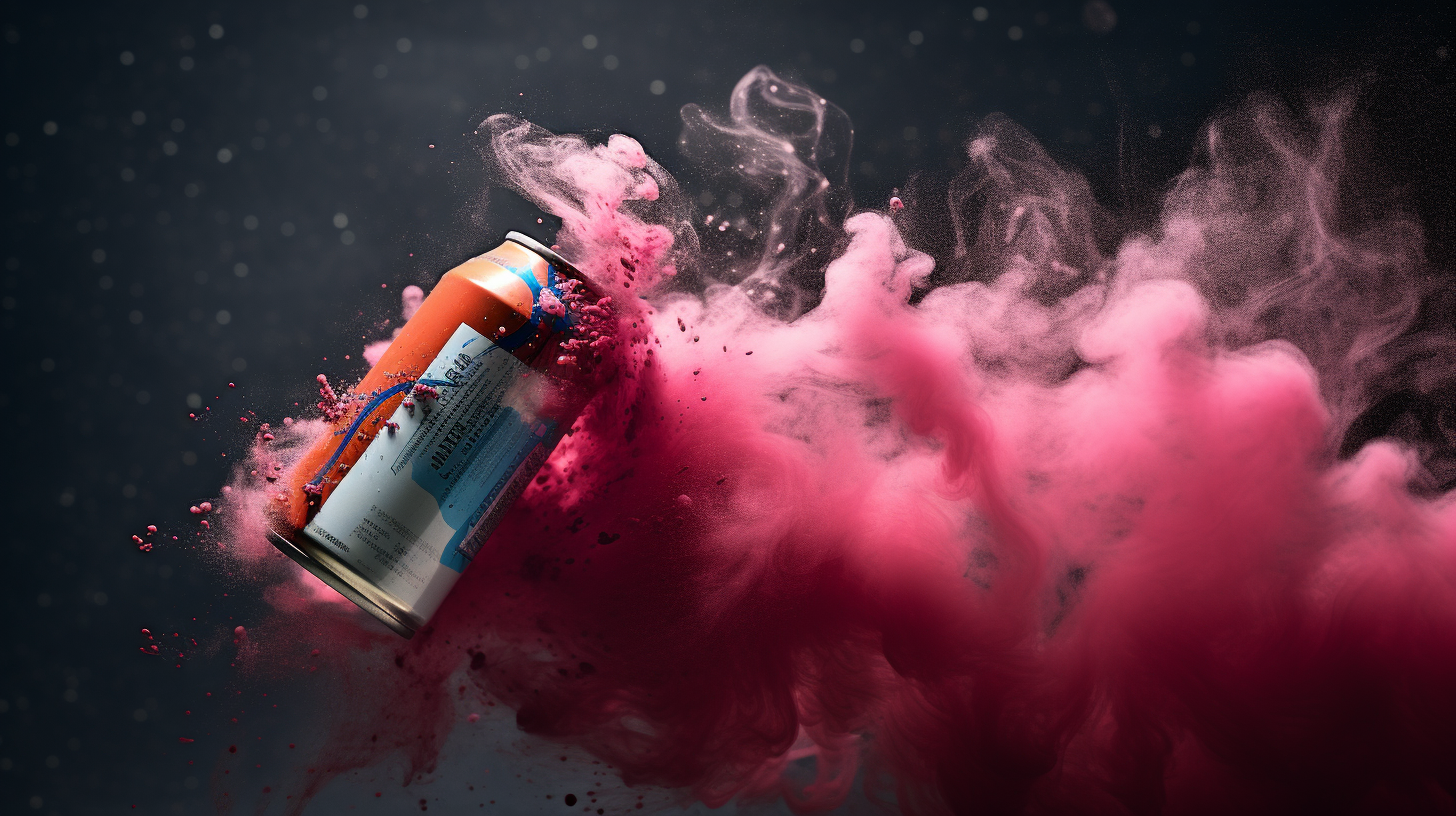 Spray Can AR Graphics