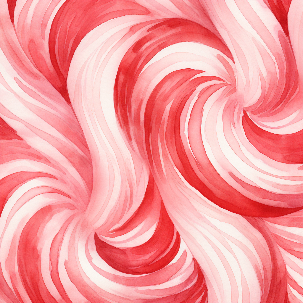 Red and white candy cane pattern