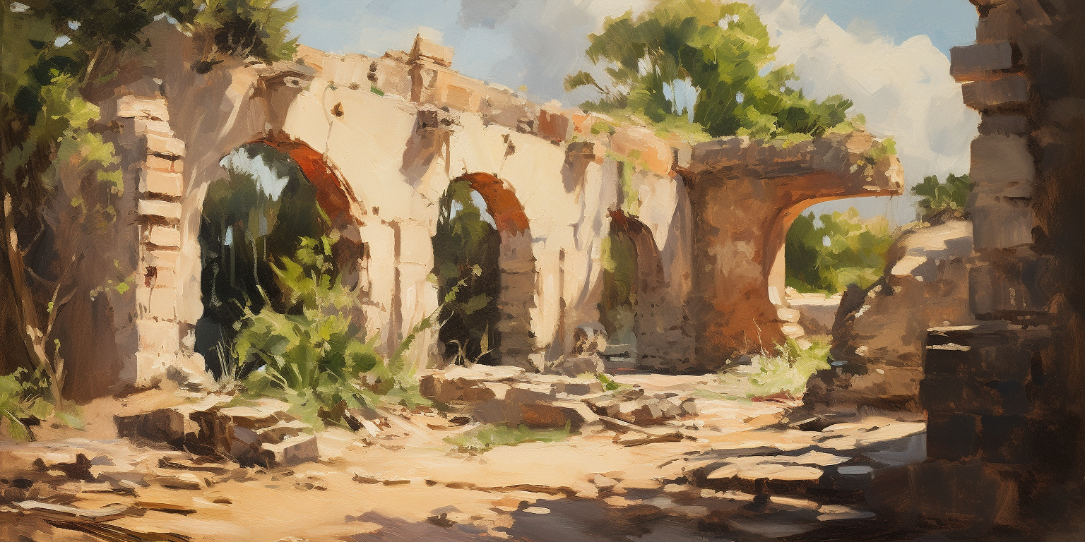 Capistrano Ruins Sargent Style