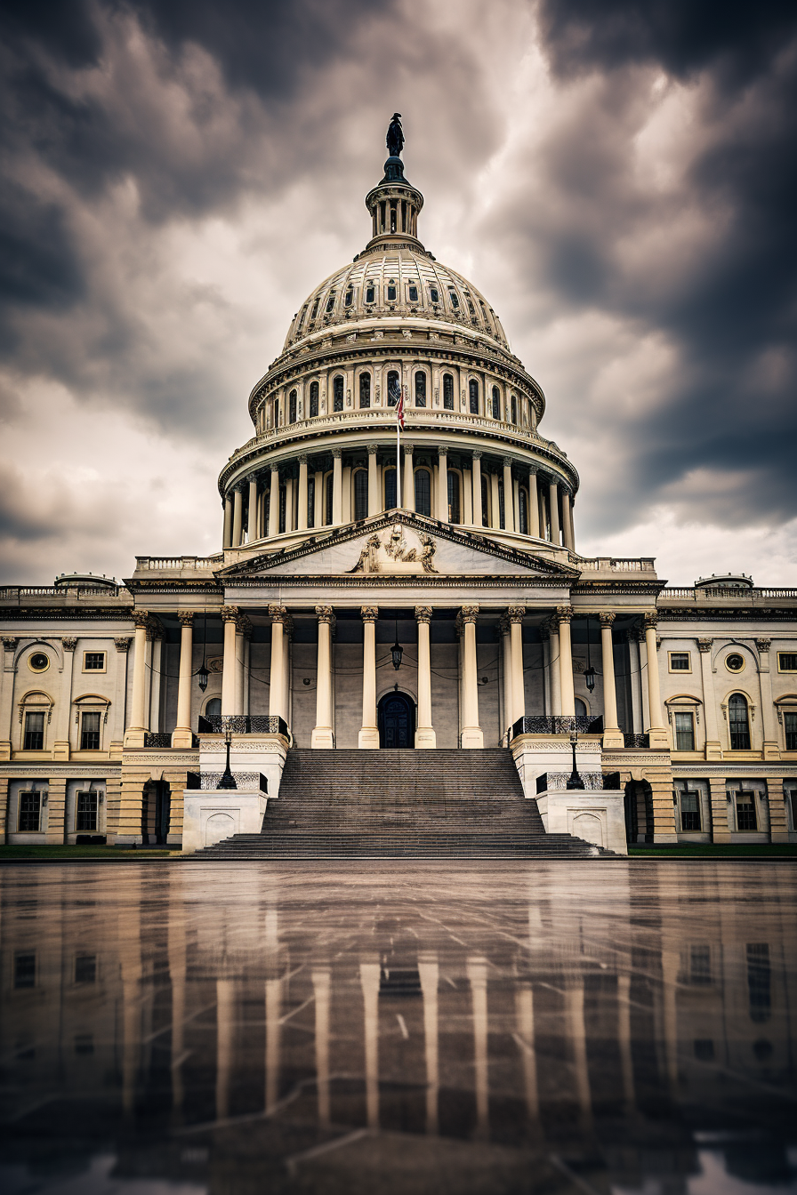 Iconic Capitol Government Building