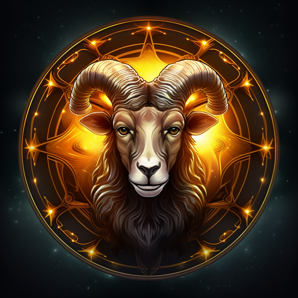 Capricorn horoscope symbol icon