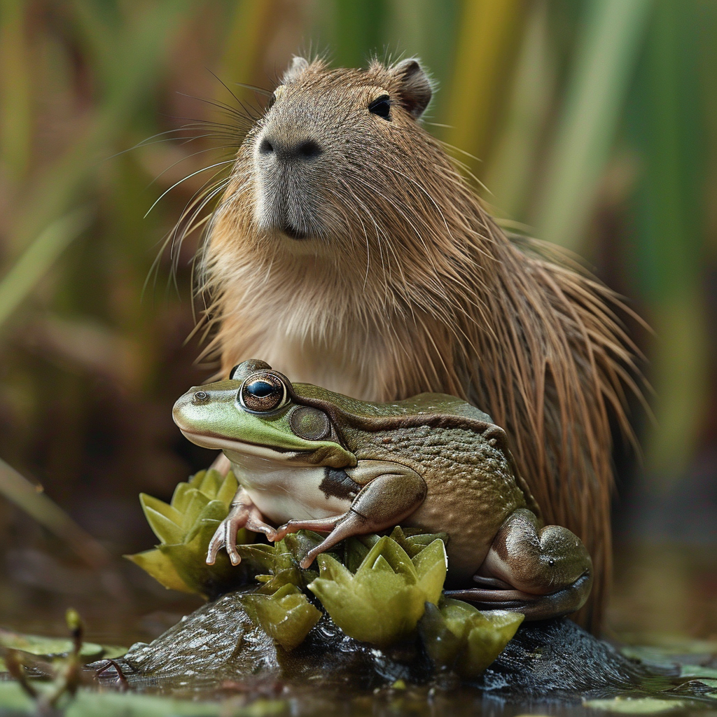 Capybara Frog Mix Image