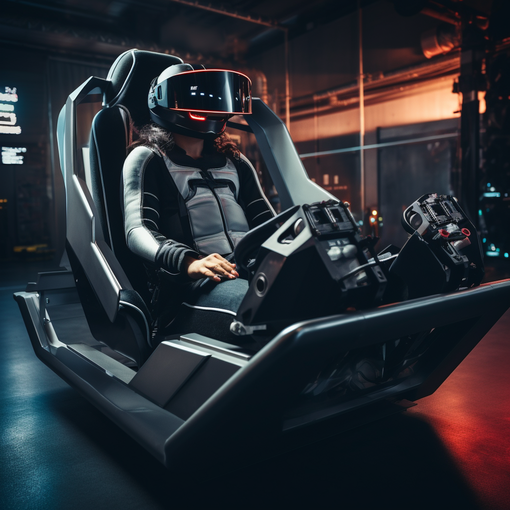 VR Gaming Car Cockpit Design