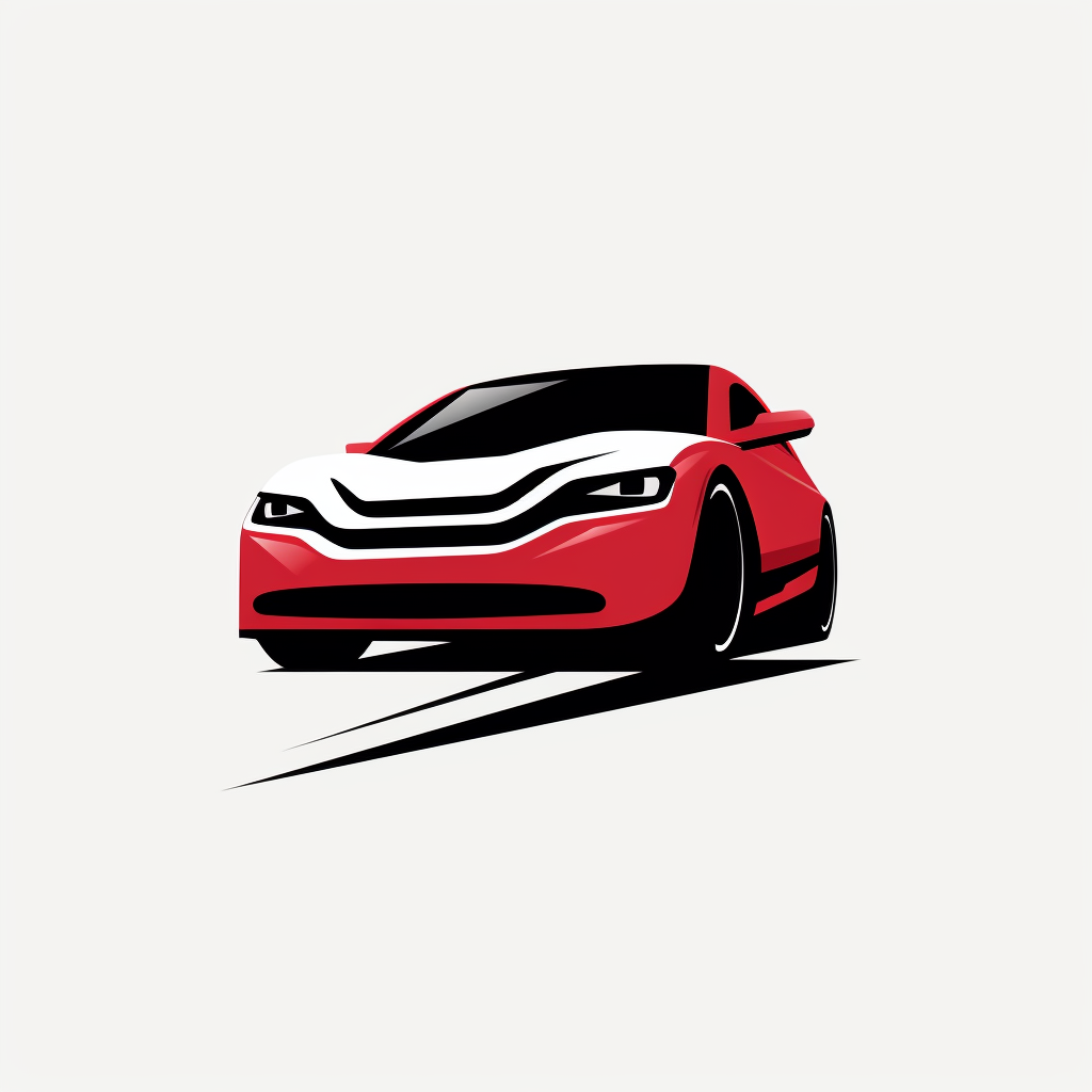 Modern car dealership logo design