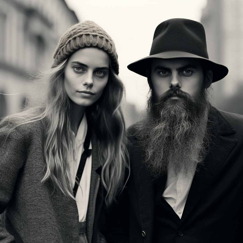 Cara Delevingne and Ansel Adams, a captivating encounter