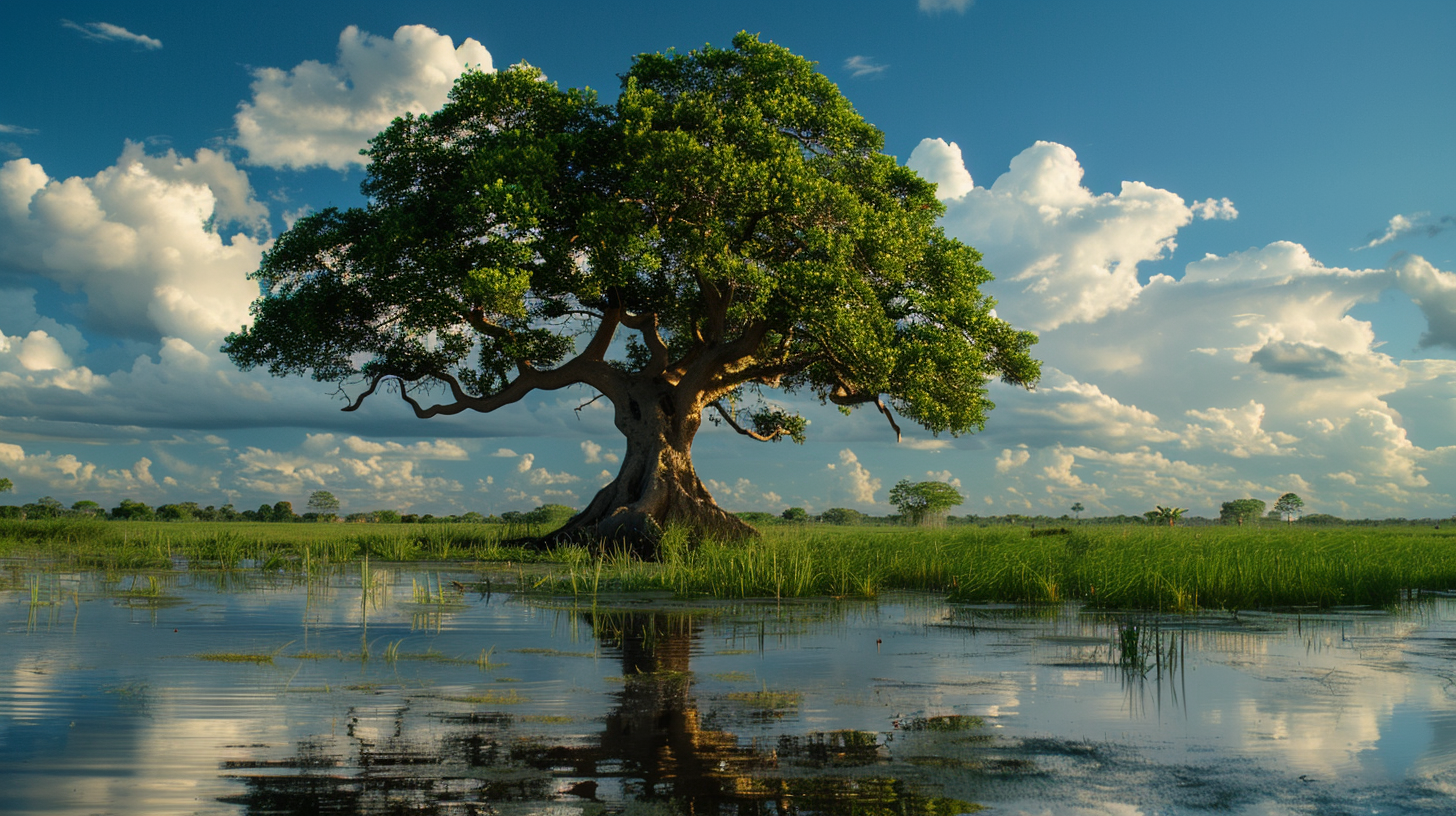 Caranda tree in Pantanal