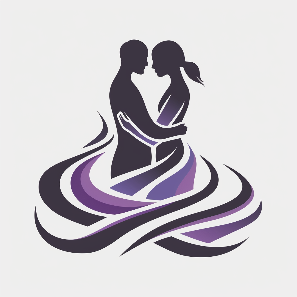 Caregiver organization minimalist logo