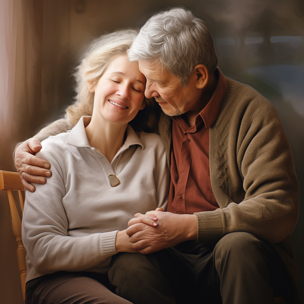 Caring and Loving Empathy with Loved One