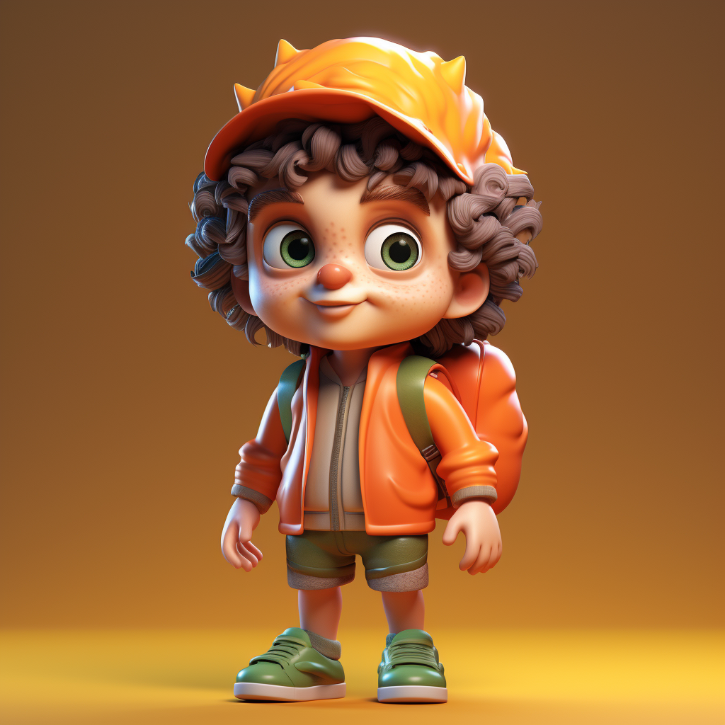 Cute cartoon character design