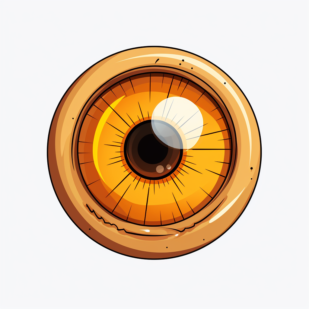 Simple Cartoon Eye PNG