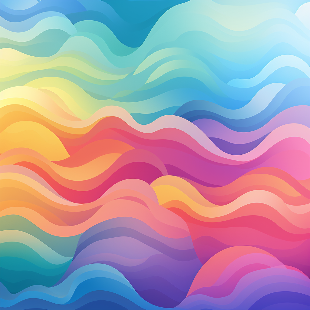 Cartoon gradient background texture design