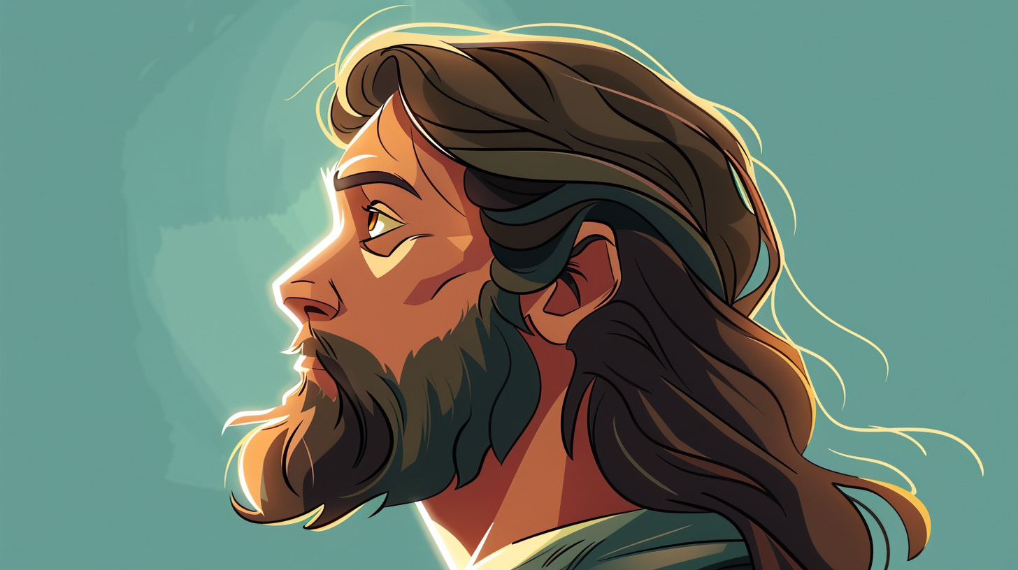 Cartoon Jesus Profile Image