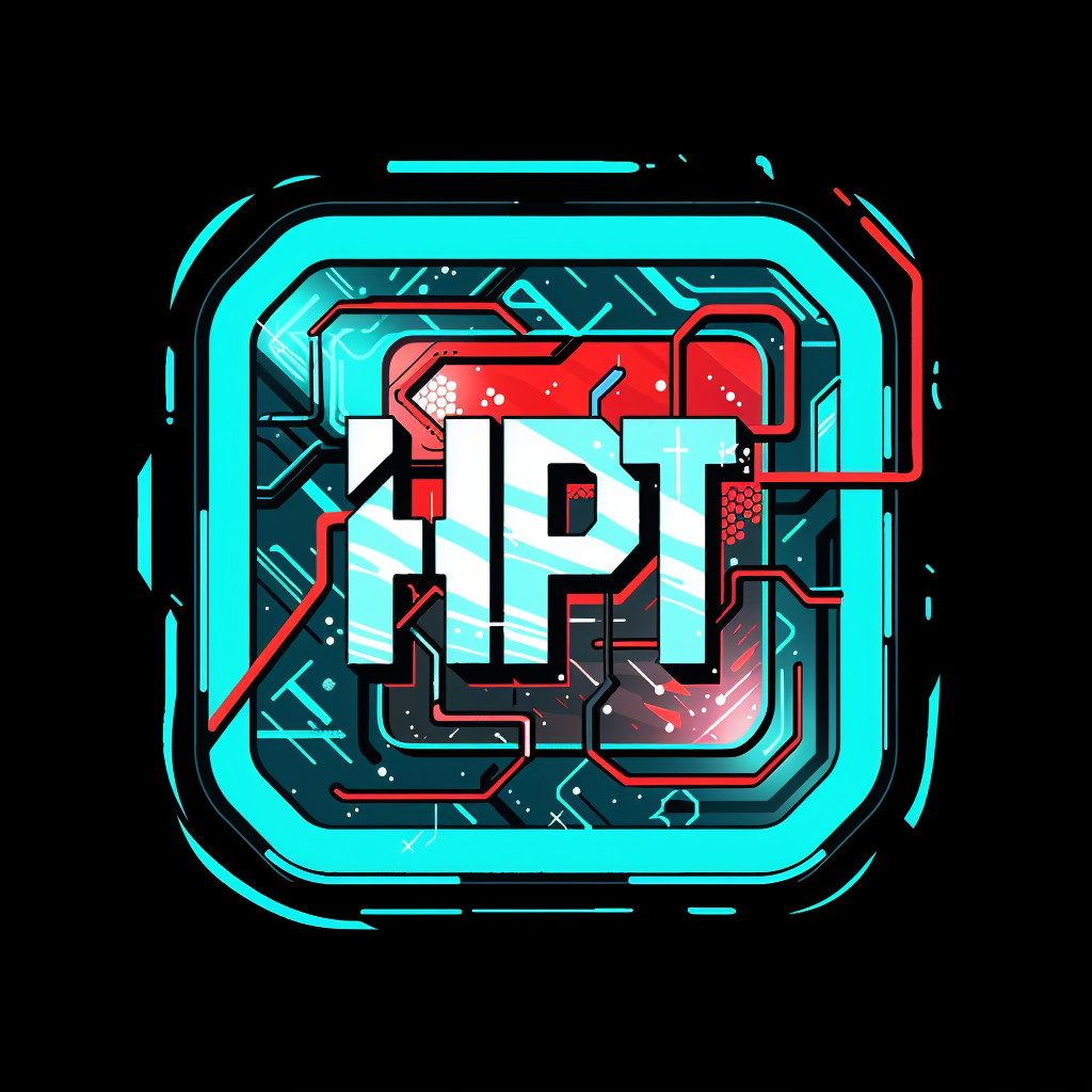 Cartoon HPT AI Logo Future