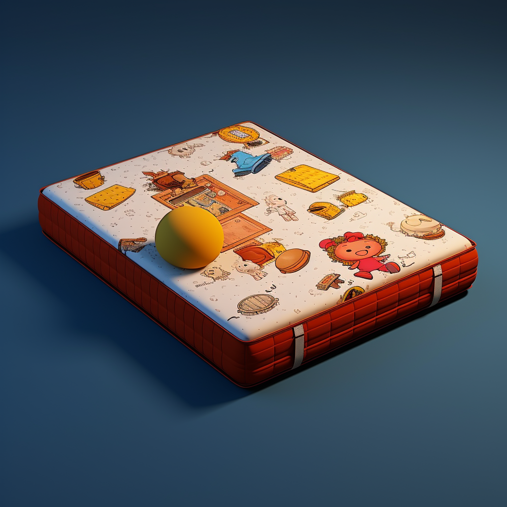 Cozy Cartoon Small Mattress