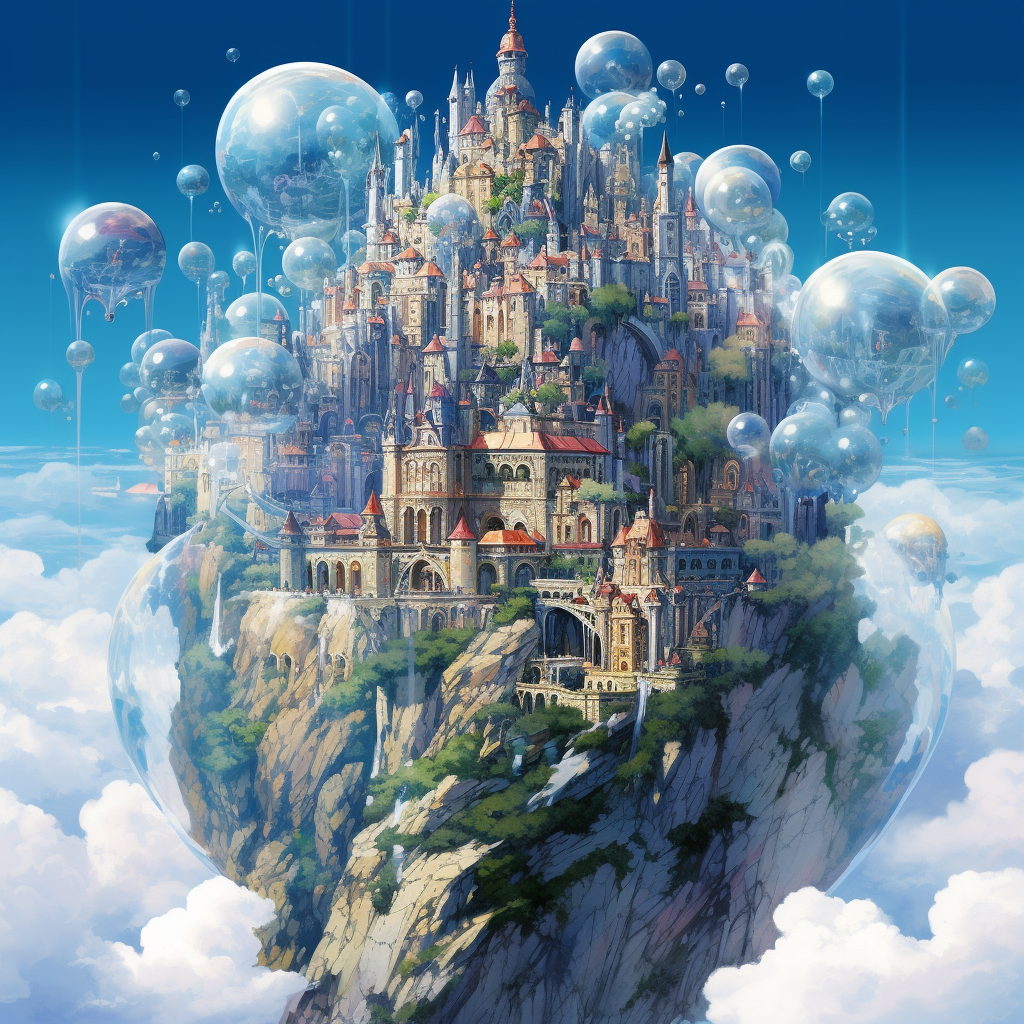 Stunning Castle in the Sky