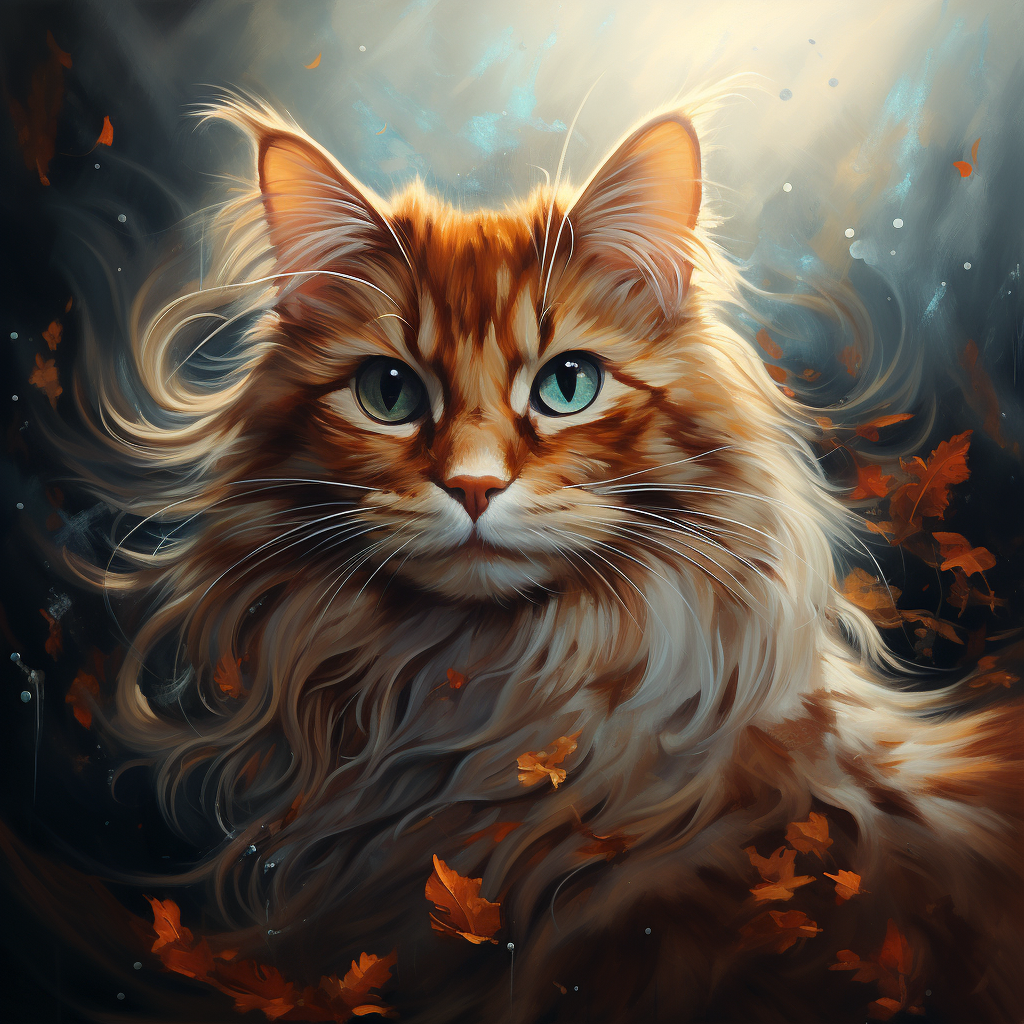 Adorable cat illustration design