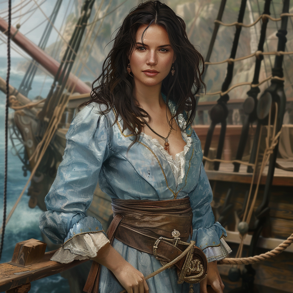 Catherine Zeta Jones Pirate Captain