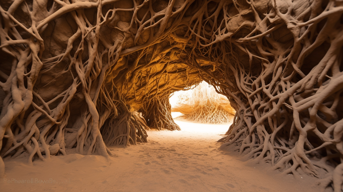 Tumbleweed Tree in Cavern