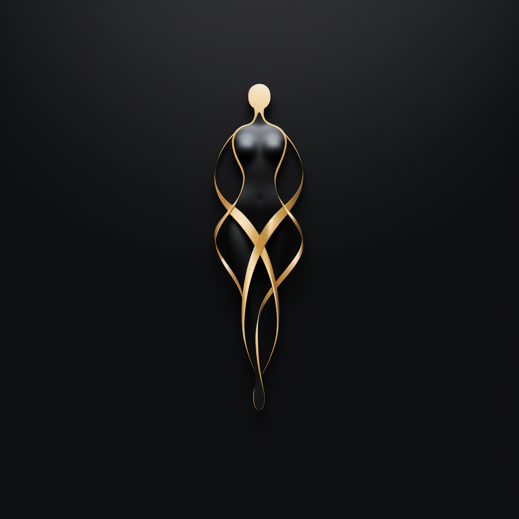 Minimalistic jewelry logo by Celine Dagher