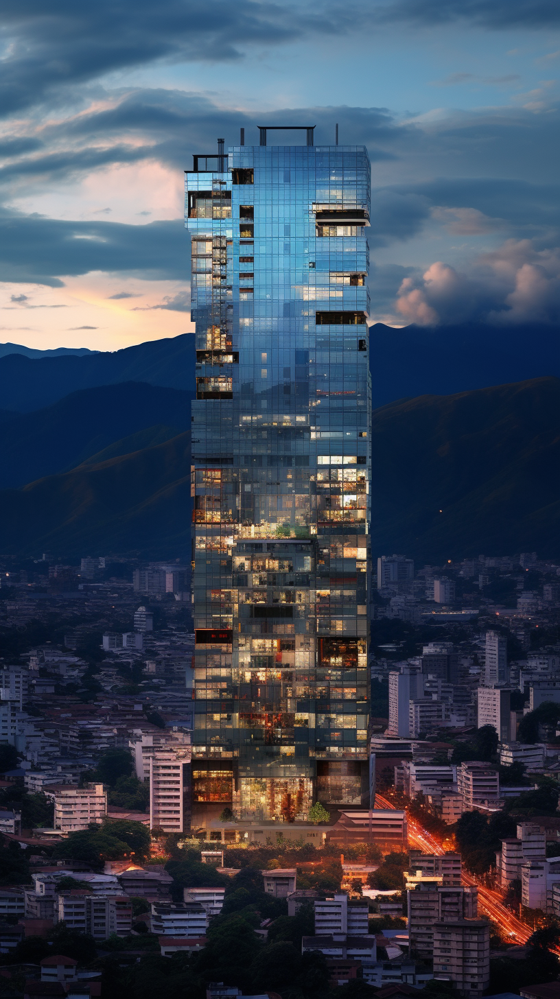 Stunning architecture in Medellin