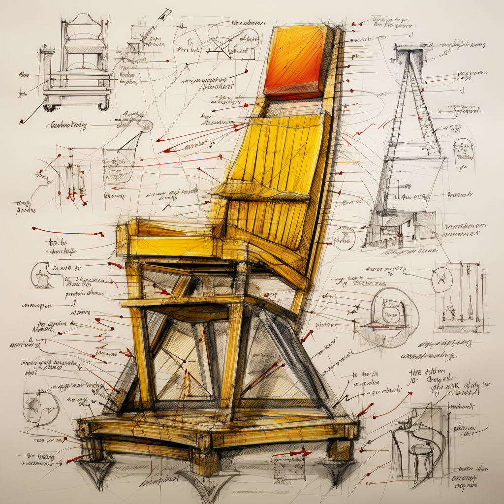 Illustration of Chair Parts